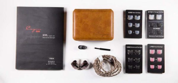 Cayin YB04 in-Ear Monitor with Four Balanced Armature Drivers Earphone Online Hot Sale