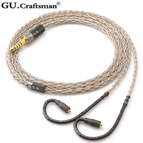 GUCraftsman 6N Silver For Westone W, UM, AM Series Headphone Upgrade Cable Online