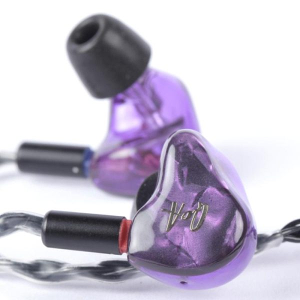 QoA PINK LADY 2BA+1DD Hybrid 3 Driver In Ear Monitor HIFI Earphone Fashion