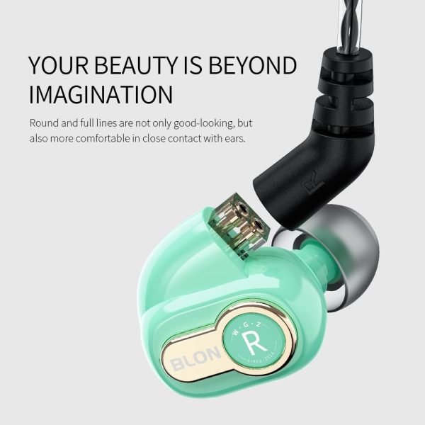 BLON BL-05s BL05s 3rd Generation 10mm Upgraded Carbon Diaphragm In Ear Earphone on Sale