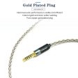 GUCraftsman 6N Silver For Sony 2.5MM 4.4MM Balance Dedicated Headphone Cable Fashion