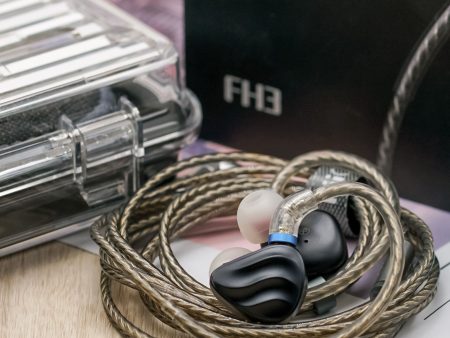 FiiO FH3 Beryllium-Plated DD+ Knowles BAs IEMs Hot on Sale