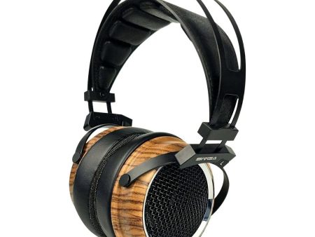 SIVGA PHOENIX Over Ear Open Back Zebra Wood Dynamic Moving-coill Driver Headphone For Sale