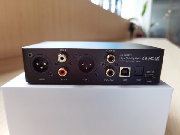 Soncoz LA-QXD1 Balanced  DAC + RCA XLR cables For Sale