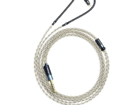 GUCraftsman 6N Single Crystal Silver 0.78mm Earphone Cables For A12t U12 A18 TIA Oriolus RE2000PRO iSINE20 Online Sale