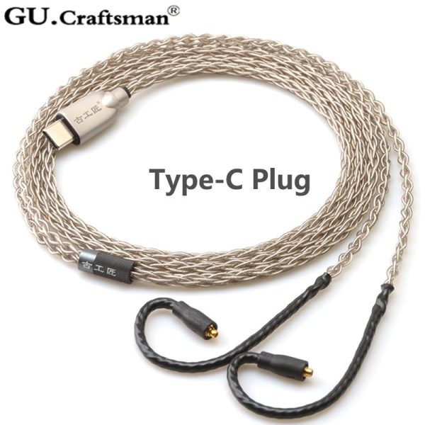 GUCraftsman 6N Silver For Westone W, UM, AM Series Headphone Upgrade Cable Online