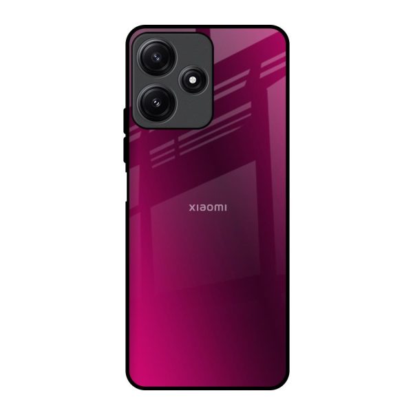 Pink Burst Glass Case for Redmi 12 5G Cheap