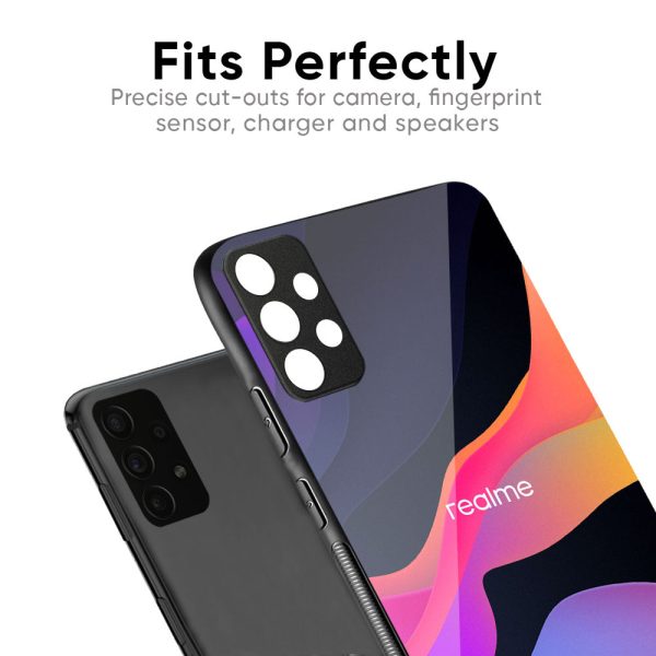 Colorful Fluid Glass Case for Realme 12 Pro 5G Supply