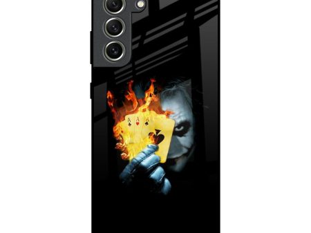 AAA Joker Glass Case for Samsung Galaxy S21 FE 5G Online now