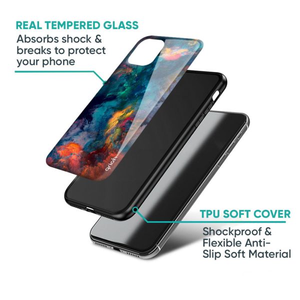 Cloudburst Glass Case for Vivo V30 5G Cheap