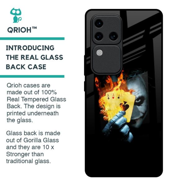 AAA Joker Glass Case for Vivo V30 Pro 5G on Sale