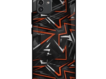 Vector Art Glass Case for Samsung Galaxy A03 Supply