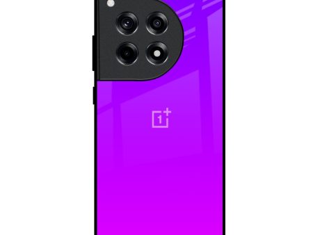 Purple Pink Glass Case for OnePlus 12R 5G For Cheap