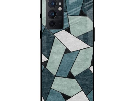 Abstact Tiles Glass Case for OnePlus 9RT on Sale