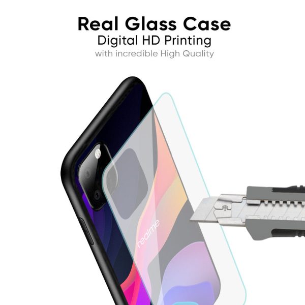 Colorful Fluid Glass Case for Realme 12 Pro 5G Supply