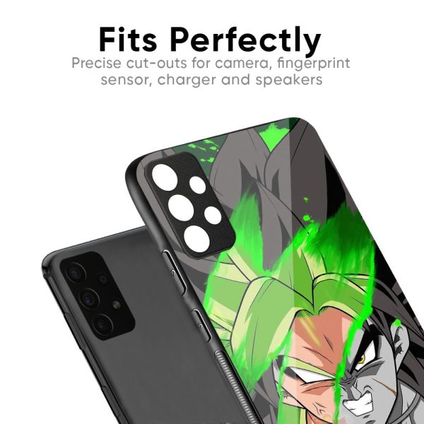 Anime Green Splash Glass Case for Vivo V30 Pro 5G Hot on Sale