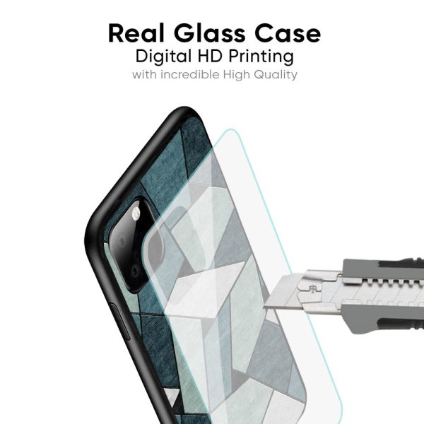 Abstact Tiles Glass Case for OnePlus 9RT on Sale