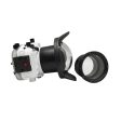 Sony A7 II NG V.2 Series 40M 130FT UW camera housing with 6  Dome port (Standard port) White on Sale