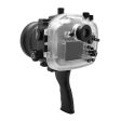 Sony A7 II NG V.2 Series 40M 130FT Underwater camera housing with pistol grip (Standard port) Black Online Sale