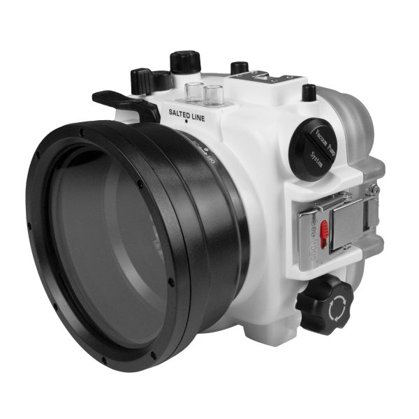 60M 195FT Waterproof housing for Sony RX1xx series Salted Line (White) Discount