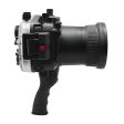 Sony A7 II NG V.2 Series 40M 130FT Underwater camera housing with pistol grip (Long port) Black Supply