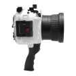 Sony A7 II NG V.2 Series 40M 130FT Underwater camera housing with pistol grip (Standard port) White Cheap