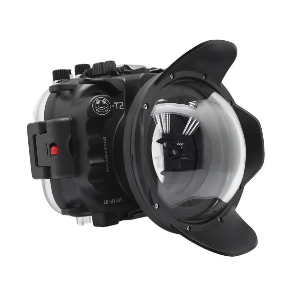 Fujifilm X-T2 40M 130FT Underwater camera housing kit with SeaFrogs Dry dome port V.1 Fashion