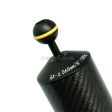 8  20.5cm D60mm Carbon Fiber Underwater Float Arm for Video Light Strobe mounting For Discount