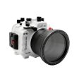 Sony A7 III V.3 Series FE12-24mm f4g UW camera housing kit with 6  Dome port (Including standard port) Zoom rings for FE12-24 F4 and FE16-35 F4 ZA OSS included. White Hot on Sale