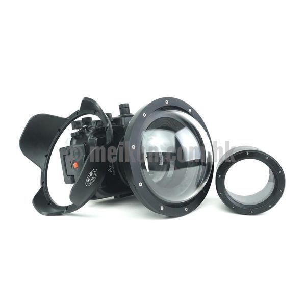 Sony A7R II   A7S II 40M 130FT Underwater camera housing kit with SeaFrogs 6  Dry dome port Fashion